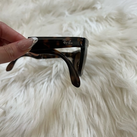 Rayban Wayfarer Folding Classic Sunglasses - Brown - Picture 7 of 10